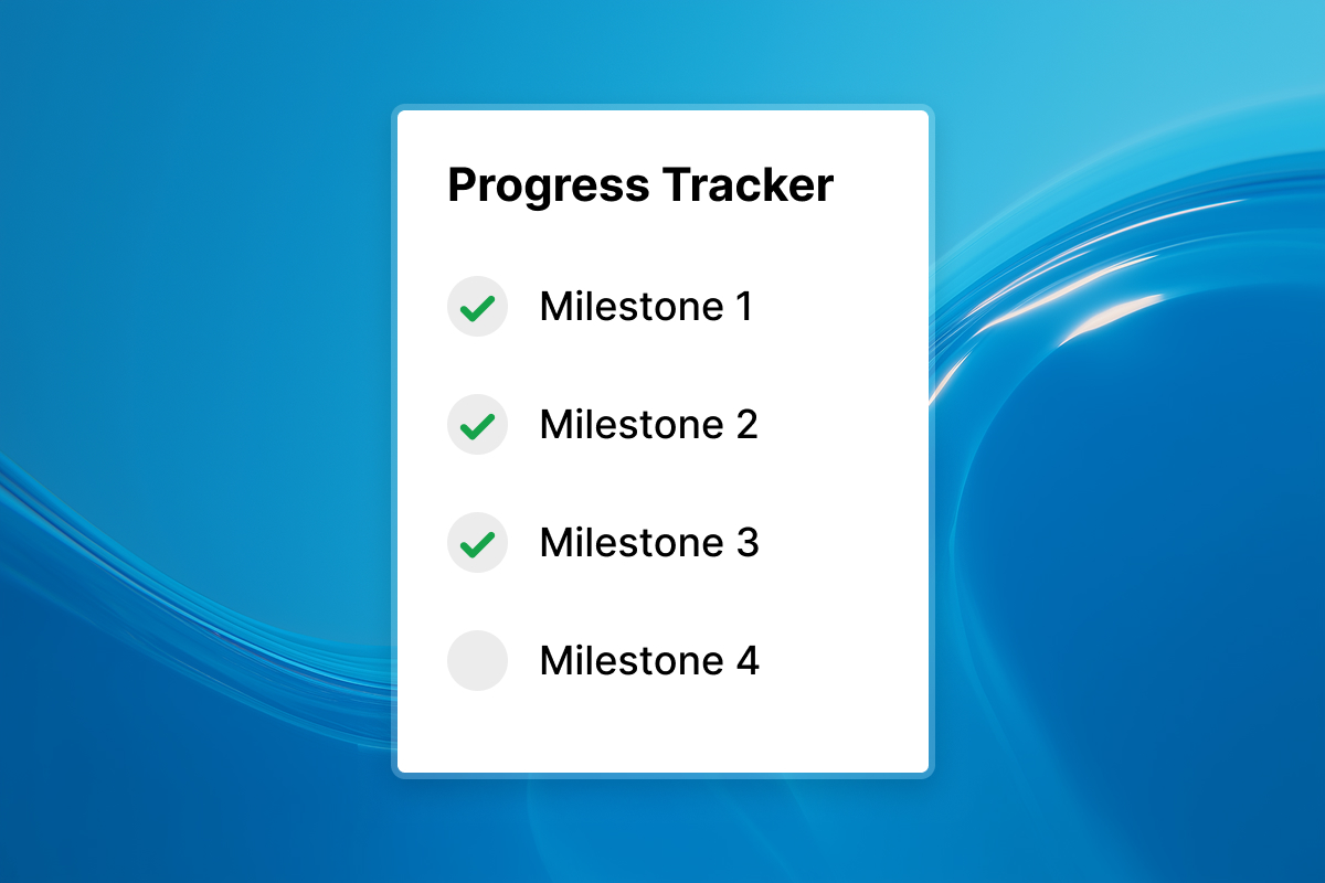 Chat showing AI using calculator tool and progress tracker, with tool results displayed inline